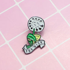 Dandelion Brooch - Nature-inspired Jewelry Accessory