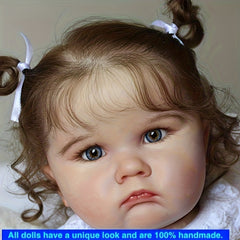 Realistic 24in Reborn Baby Doll with 3D Painted Skin & Vascular Vein