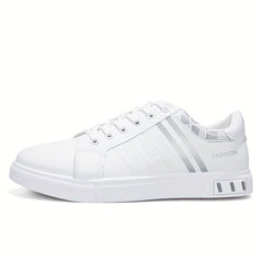 Men's Lace up Skate Shoes Breathable Sneakers with Traction