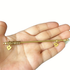 Dollhouse Metal Curtain Rods w/ Lace Curtains DIY Decor & Photography Props