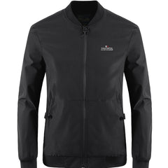 Men's Zip Up Windbreaker Jacket for Spring