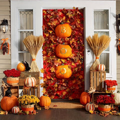 50pcs Artificial Maple Leaves for Fall Decorations Thanksgiving Weddings Parties