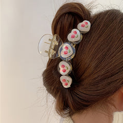 Tulip Flower Hair Claw Clip Non Slip Strong Hold Grip Hair Jaw Clip