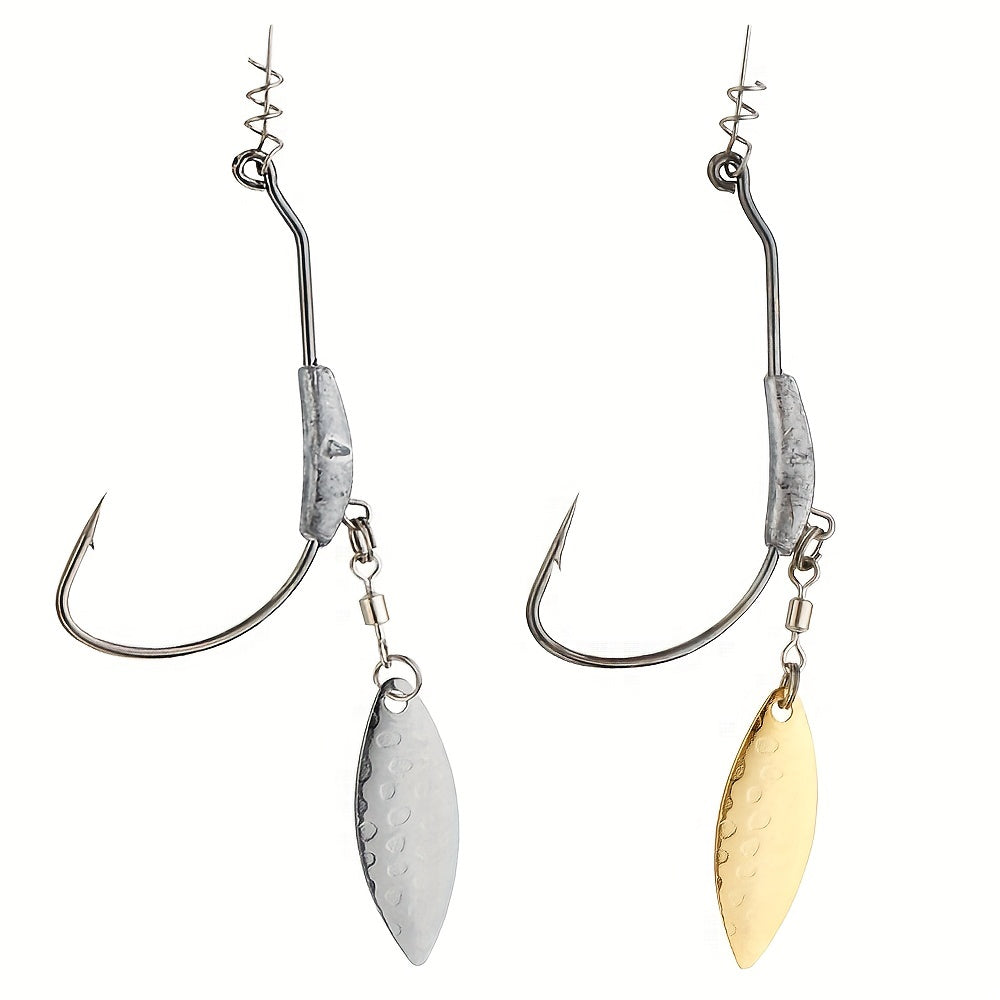 Bionic Soft Baits with Twister Tail for Fishing, 5pcs, Saltwater Freshwater