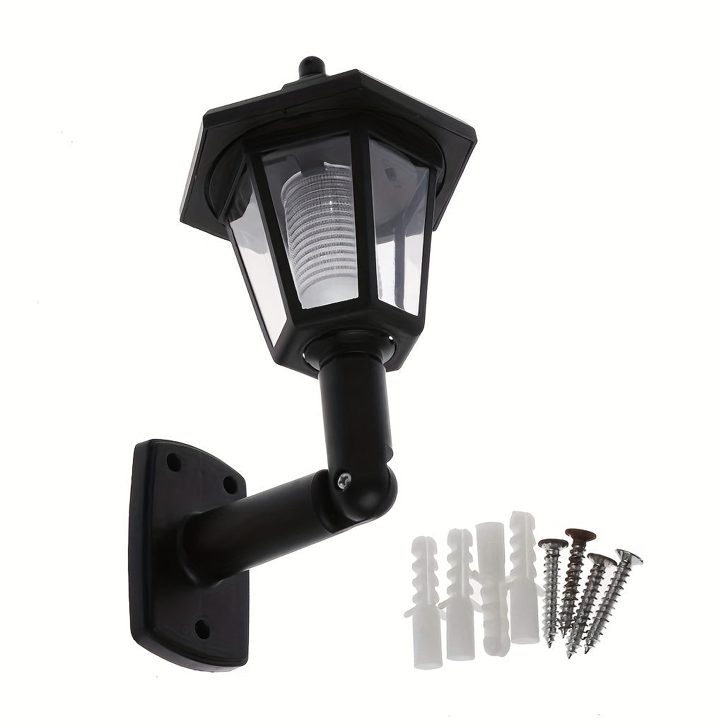 Retro Solar Hexagon Lights Floor Socket Hexagon Lawn Lights