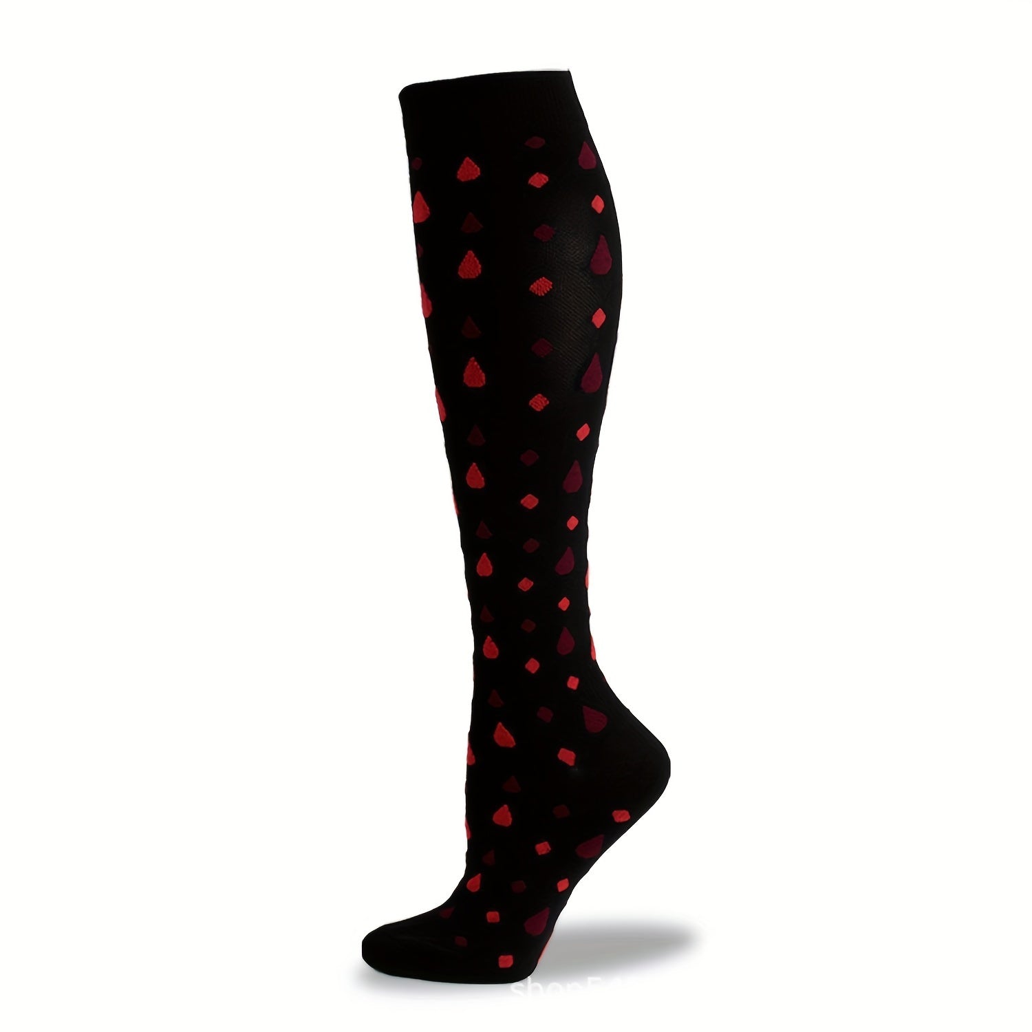 Halloween Skull Over The Calf Socks Decoration Props