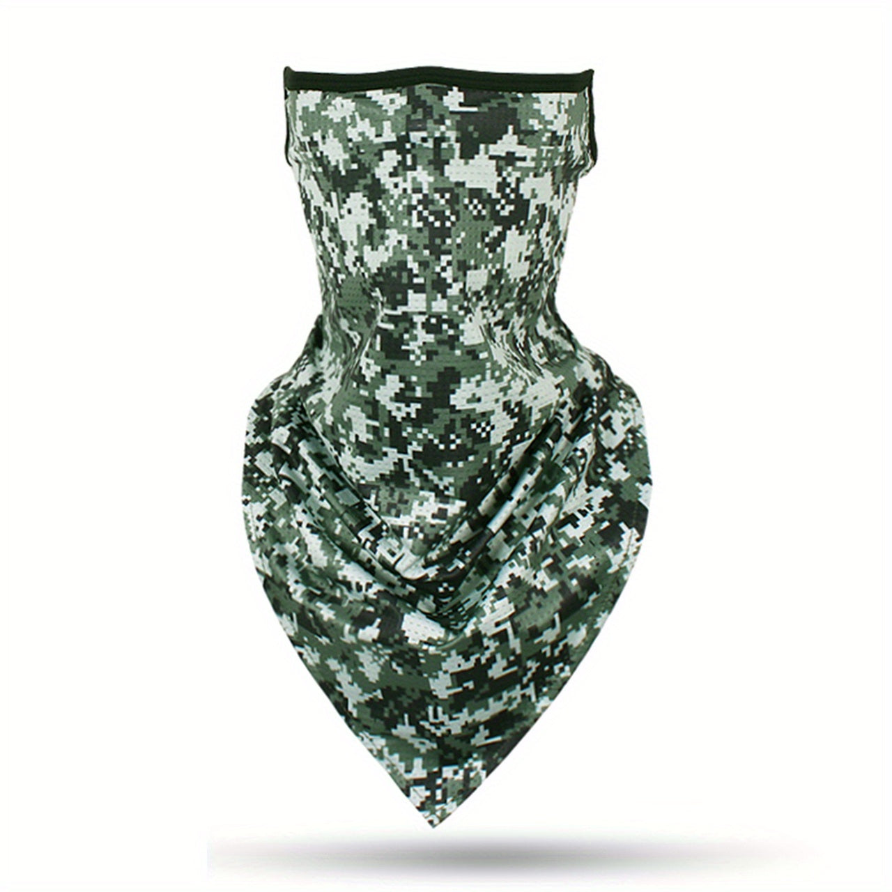 Camouflage Breathable Neck Gaiters Sunscreen Face Mask