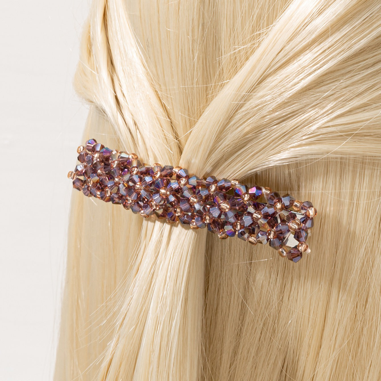 5PCS Glitter Rhinestone Hair Barrettes Fancy Crystal Bling Clips for Women