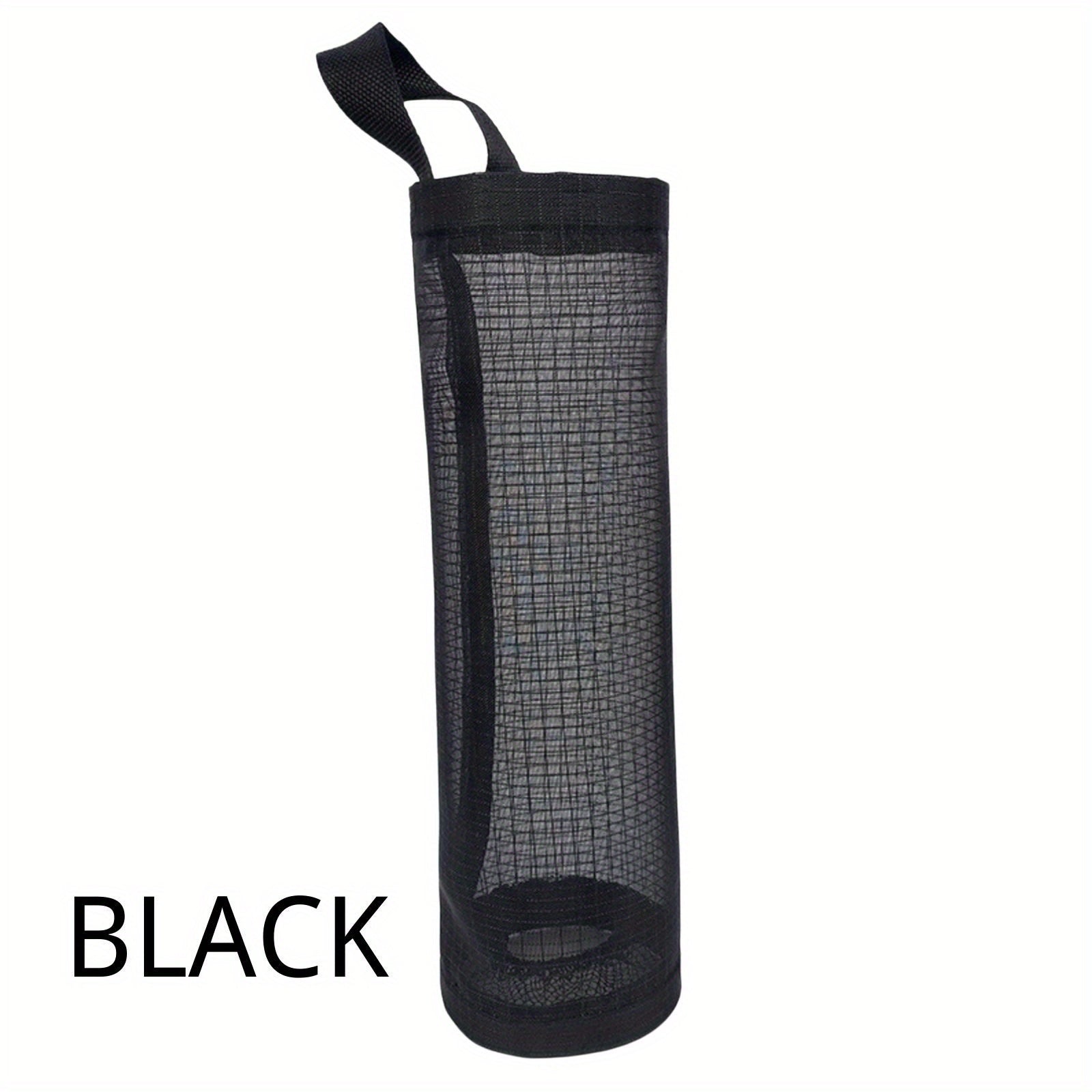 1pc Hanging Plastic Bag Organizer for Kitchen, Bathroom & Office