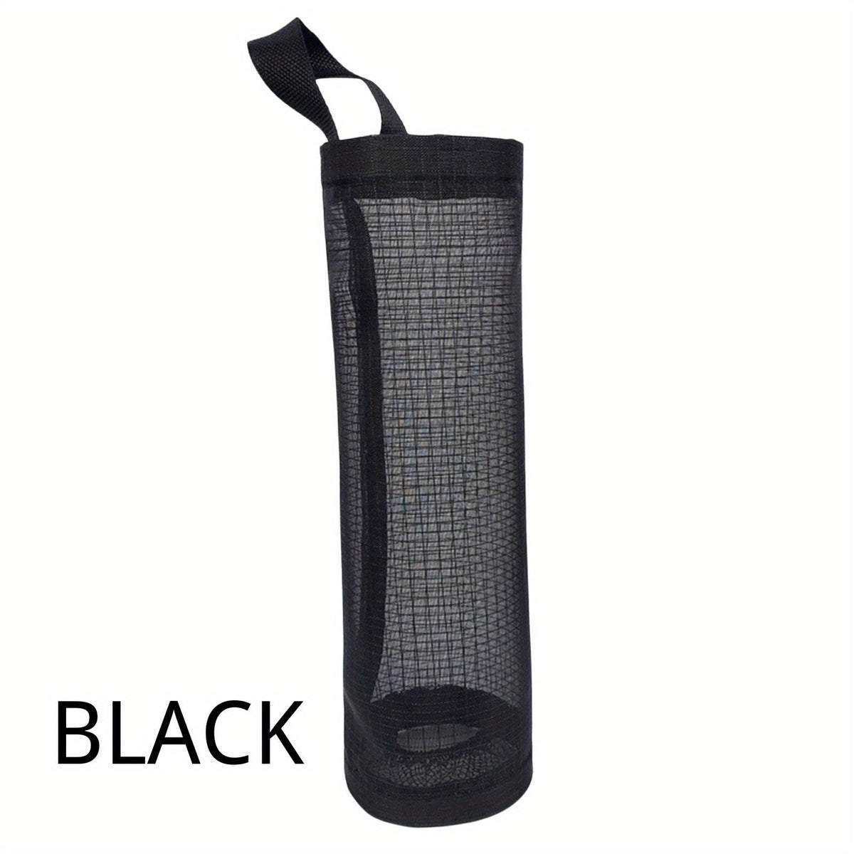1pc Hanging Plastic Bag Organizer for Kitchen, Bathroom & Office