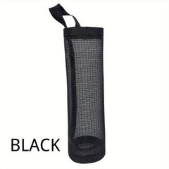 1pc Hanging Plastic Bag Organizer for Kitchen, Bathroom & Office