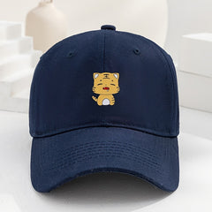 Tiger Print Baseball Cap Cotton Sports Hat Unisex Dad Hats