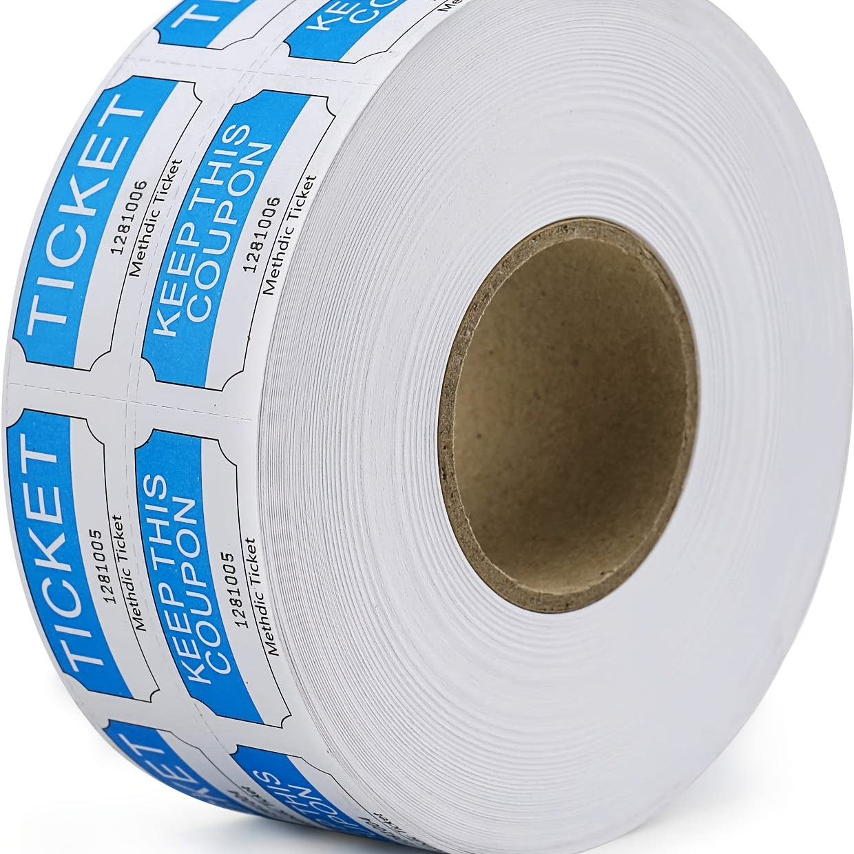 2000 Raffle Tickets Double Roll for Events Entry, Reward, Fundraiser