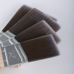 Synthetic Long Handled Angled Paintbrush Easy To Clean