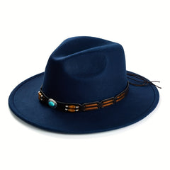 Men's Charm Big Brim Top Hat Jazz Hat