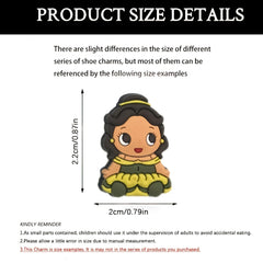 35pcs Random Cartoon Shoe Charms for Clog Sandals, Party Favors