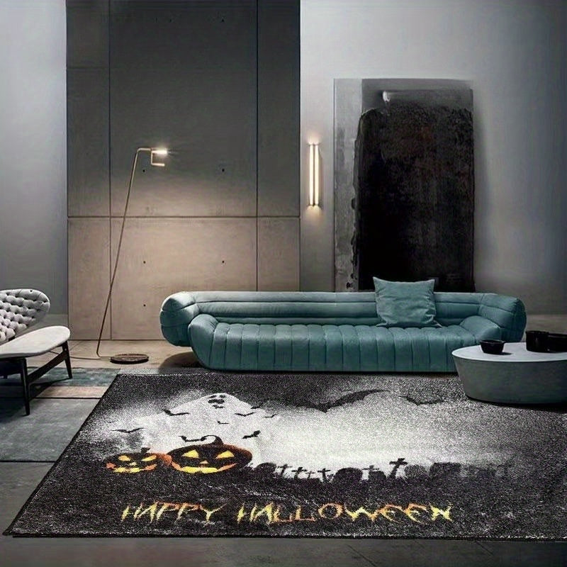 Halloween Area Rug Soft Carpet Machine Washable Home Office Decor