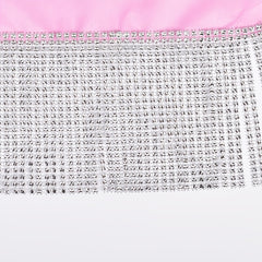Sequins Tassel Poly Scarf Functional Scarf