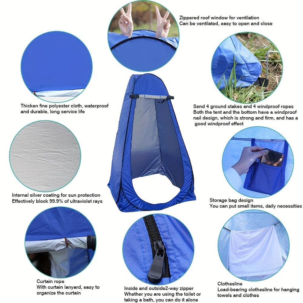Portable Camping Shower Tent Changing Room Toilet Tent for Outdoor Camping