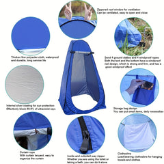 Portable Camping Shower Tent Changing Room Toilet Tent for Outdoor Camping