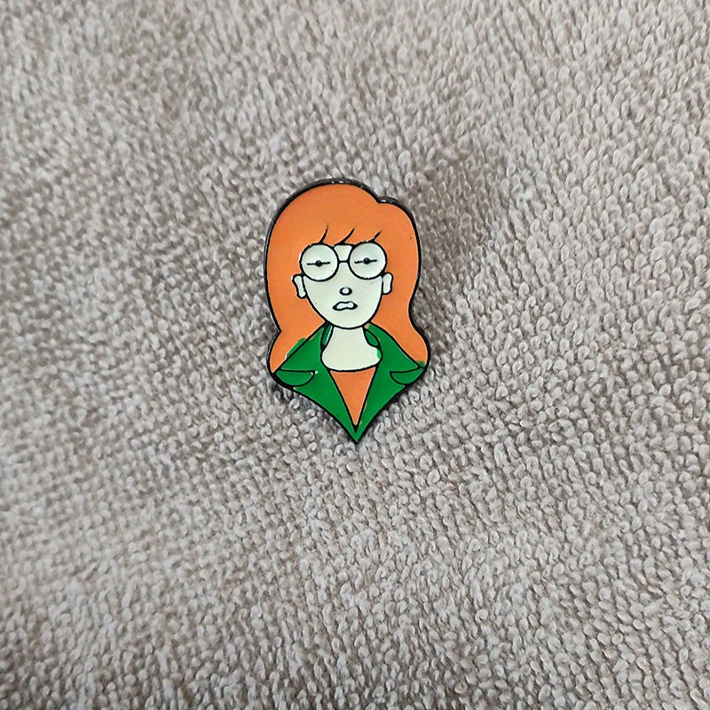 Cartoon Head Brooch Pin for Clothing Accessories