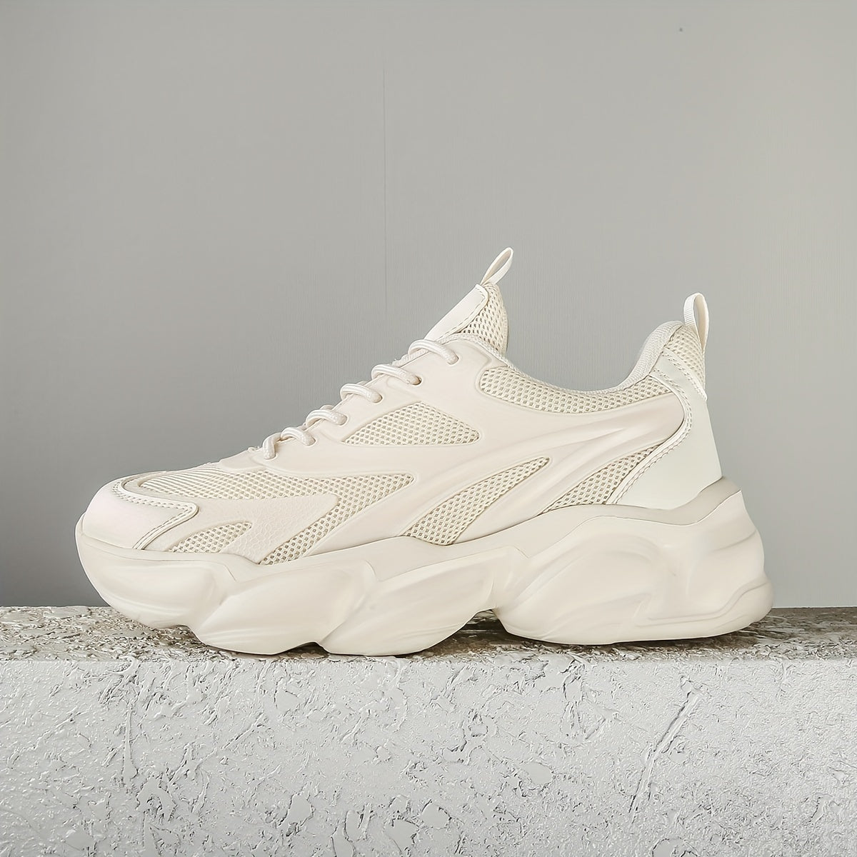 Men's Mesh Chunky Sneaker Summer Casual Shoes