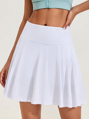 High Stretch Pleated Sport Skorts for Active Women