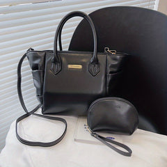 Large Capacity Tote Bag Handbag With Small Purse Women's Crossbody Bag