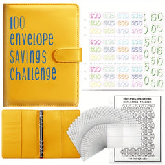 100 Envelope Challenge Loose Leaf Notebook