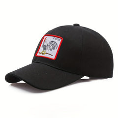 Male Animal Embroidery Summer Hat Outdoor Sports Baseball Cap