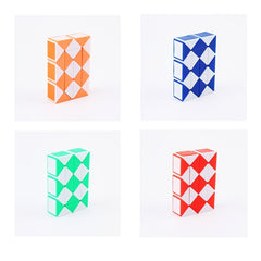 3D Magic Snake Ruler Transformable Puzzle Toy for Kids