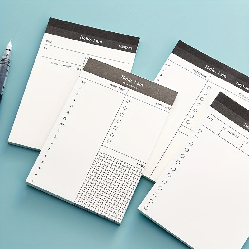 50 Sheets Weekly Planner Daily Memo Book