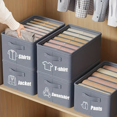 PP Board Divided Storage Box for Home Dormitory