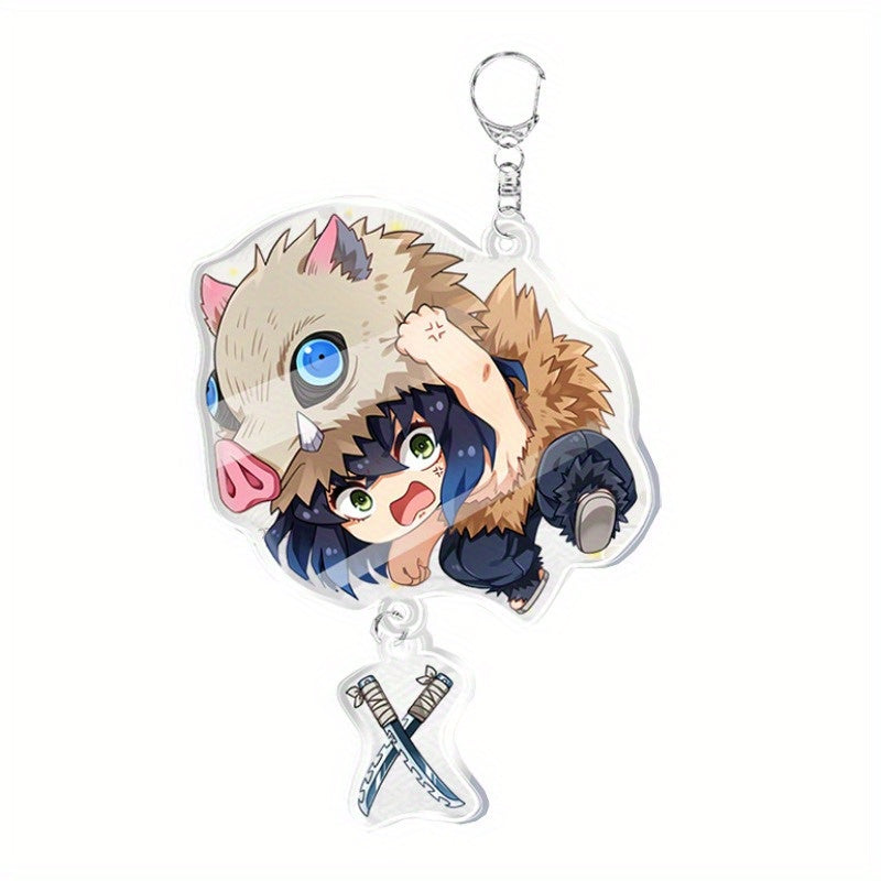 Anime Acrylic Keychain Fun for Your Keys