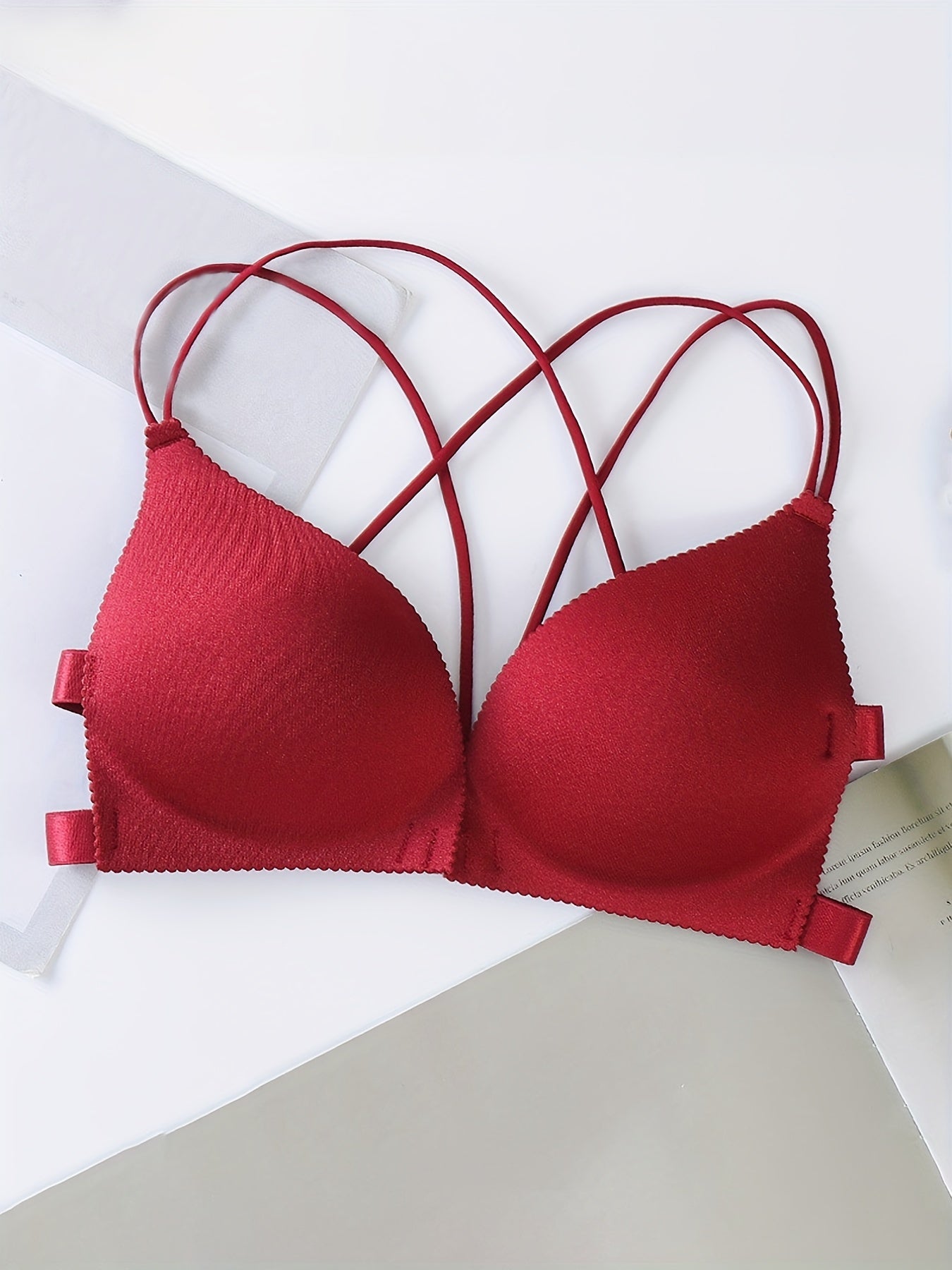 Wireless Front Buckle Push Up Bras for Women