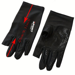 Thin Two Finger Gloves Elastic UV Protection Outdoor Cycling Driving