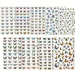 Butterfly Nail Art Stickers 3D Self Adhesive Nail Art Decals