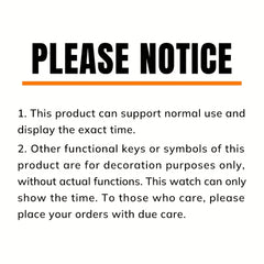 3pcs Fruit Garden Electronic Watch Gift Set for Students