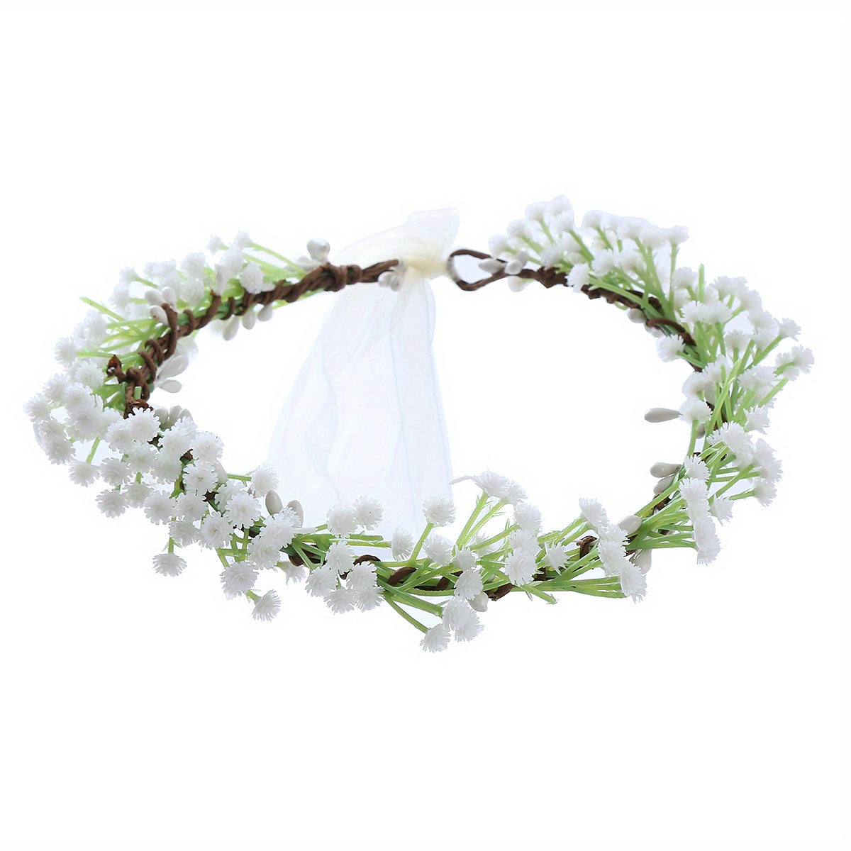 Girl's Flower Children's Wreath Christmas Party Headdress