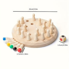 Memory Chess 24pcs Improve Concentration Puzzle Game for Kids