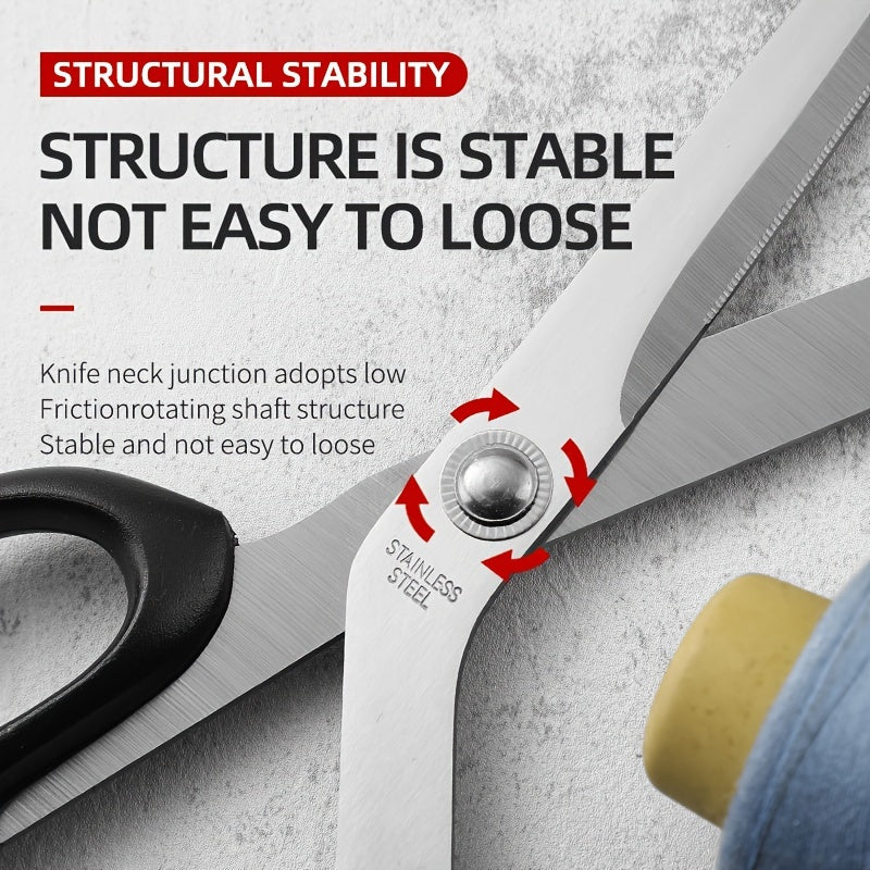 Professional Sewing Scissors Stainless Steel Tailor Shear Fabric Needlework