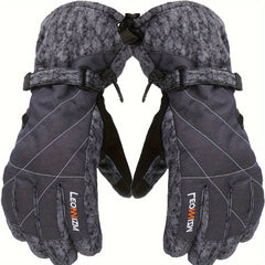 Men's Winter Ski Gloves for Cold Weather