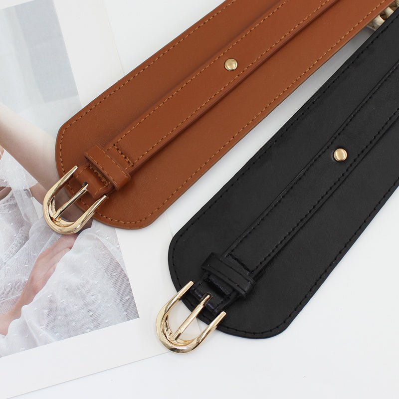 Women's Ultra Wide Elastic Waist Belt Adjustable Girdle