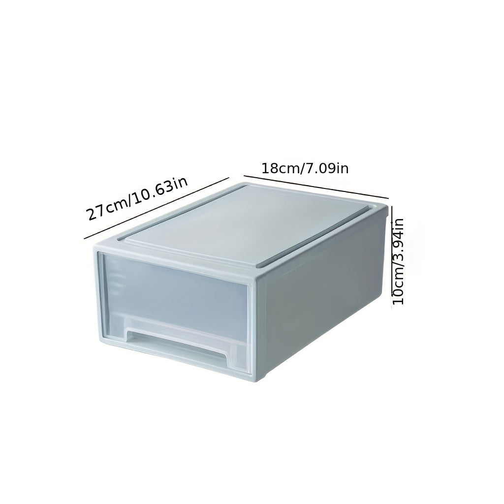 5L Stackable Clear Plastic Storage Box Perfect for Organizing