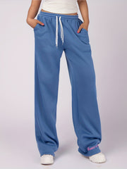  Wide Leg Sweatpants With Pockets