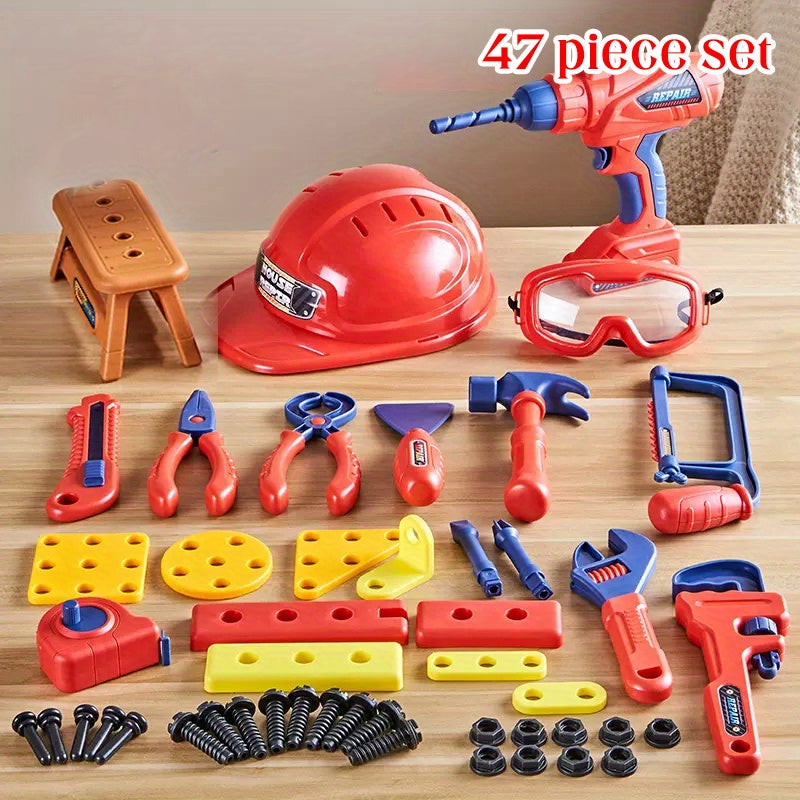 Boy Puzzle Family Simulation Tool Set 5-7 Years Old