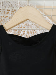 Girls Crisscross Back Vacation Dress