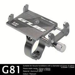 Aluminum Bike Phone Mount for Safe Riding