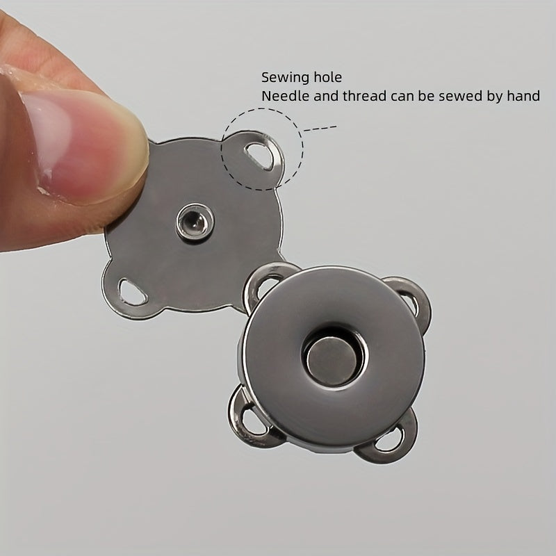 5 Pairs Magnetic Buckle Coat Bag Magnet Buckle DIY Clothing Accessories