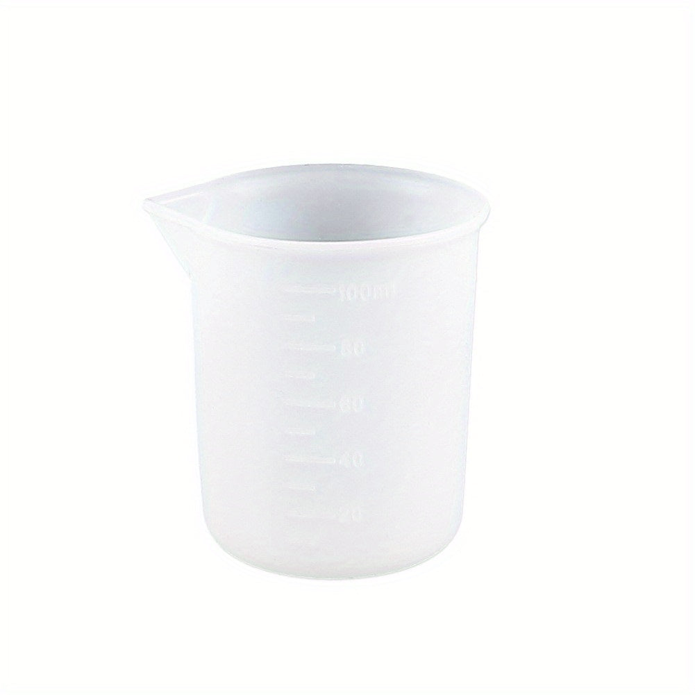 100 ml Silicone Measuring Cups with Scale for Resin DIY Craft Jewelry Making